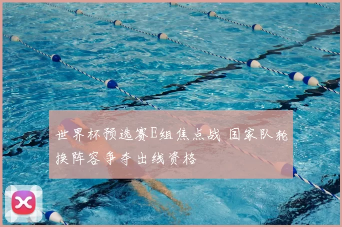 世界杯预选赛E组焦点战 国家队轮换阵容争夺出线资格